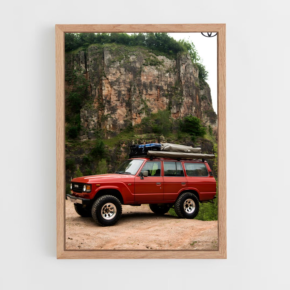 Poster splendide Land Cruiser – affiche Toyota (vue 4)